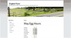 Desktop Screenshot of englishfarm.org